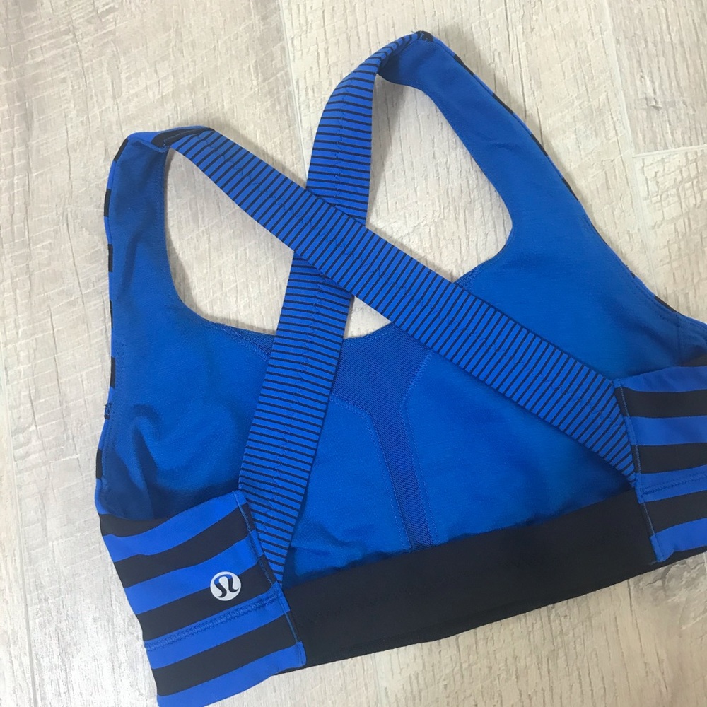 Lululemon In A Flash Bra Baroque Blue - Picture 6 of 8